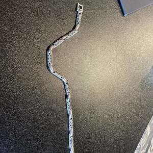 Vintage Art Deco Style Sterling Silver Marcasite Link Bracelet